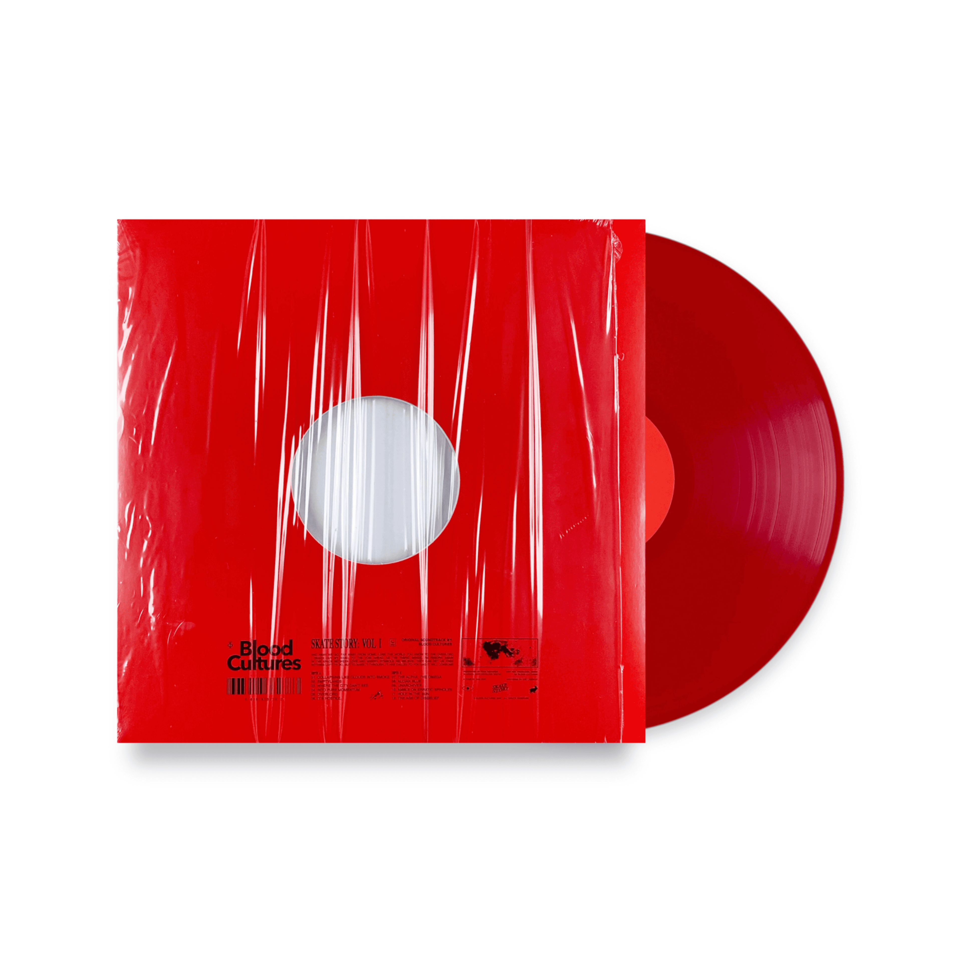 PRE-ORDER: Blood Cultures - Skate Story: Vol. 1 (Red Vinyl + Lyric Booklet) - 3rd Variant