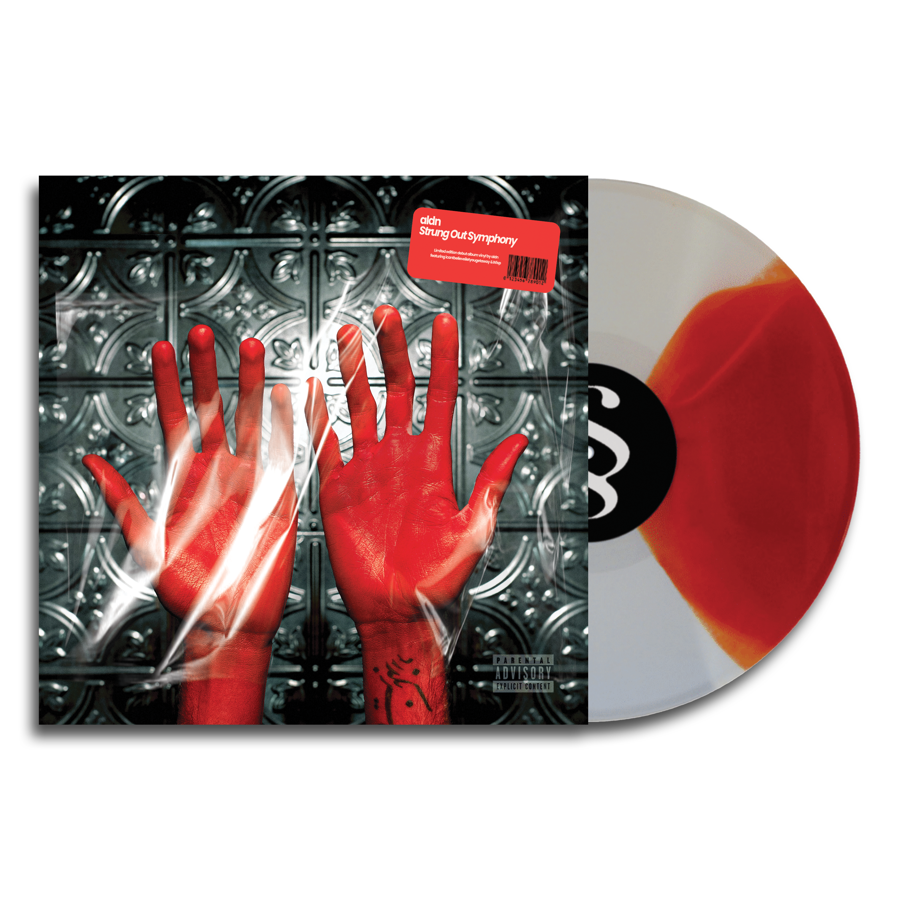 aldn — aldn - Strung Out Symphony (Clear + Red Vinyl) | Pack.